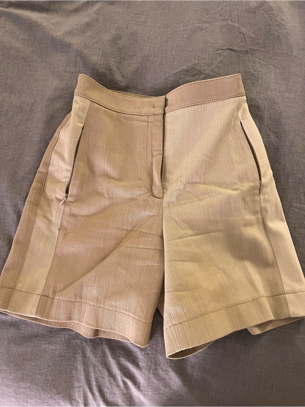 Akris Punto Beige Tailored Bermuda Shorts